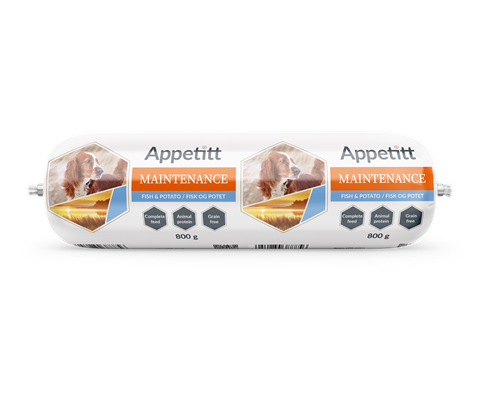 Hundepølse Maintenance fisk 800 g