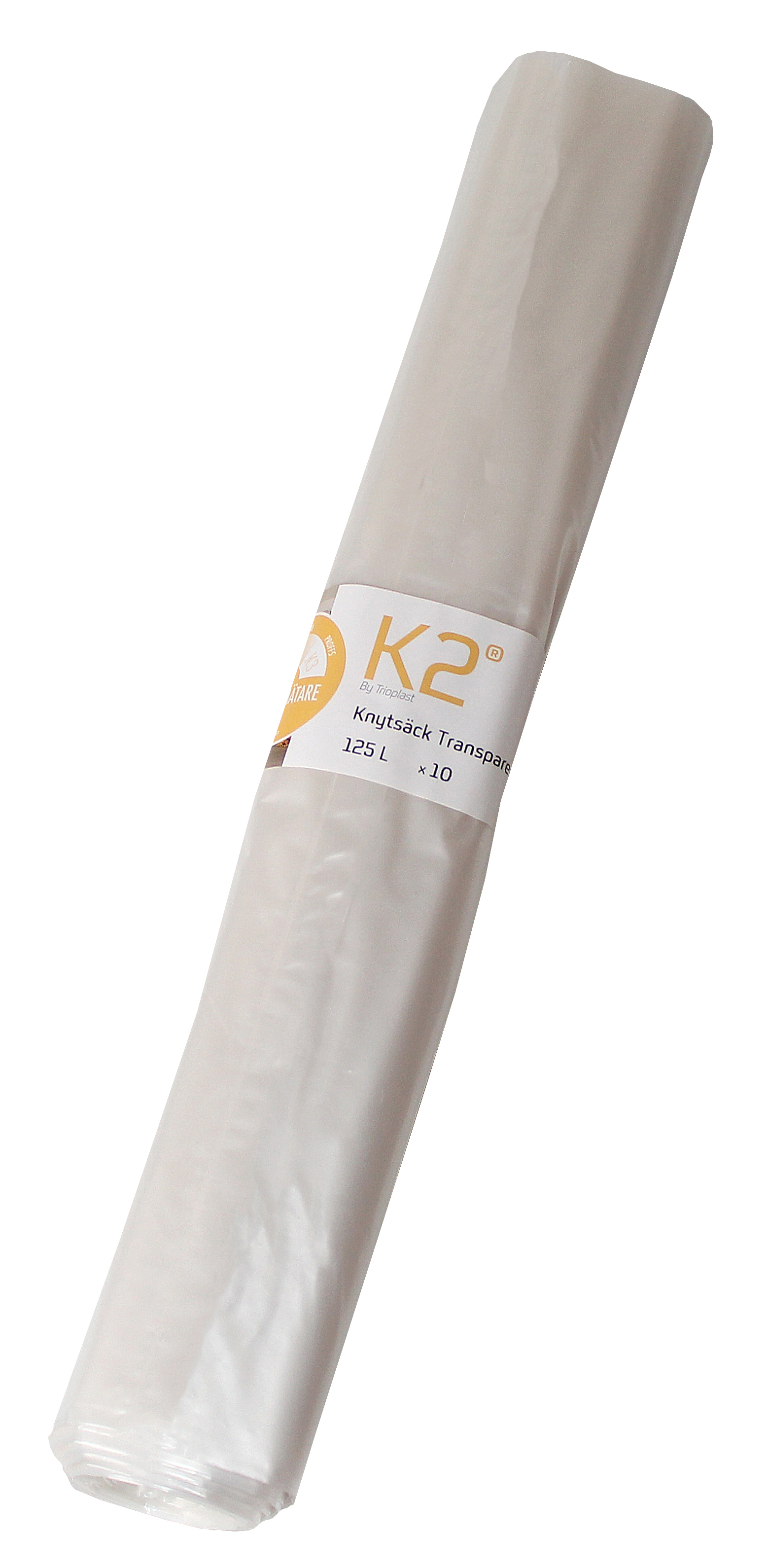 Søppelsekker K2 klar 125 L