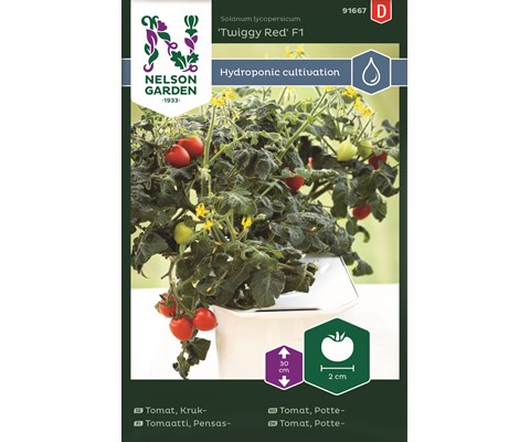 Frø pottetomat Twiggy Red Harvy