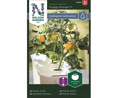 Frø pottetomat Twiggy Orange Harvy