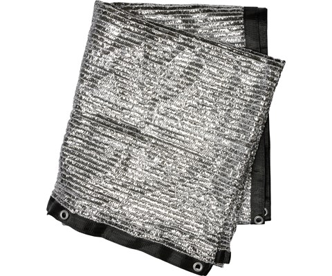 Sølvteppe solskjerming 3x3 m