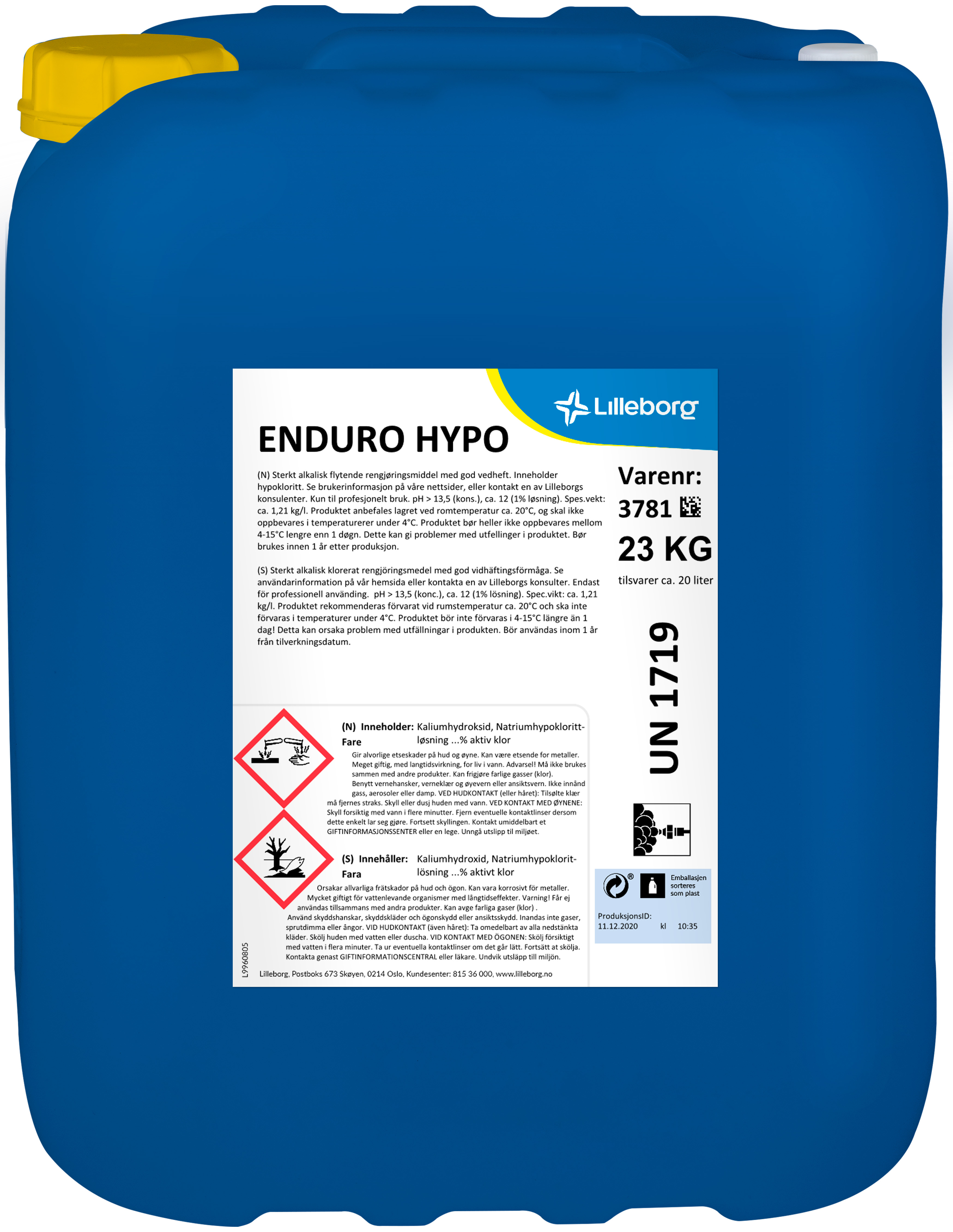 Fjøsvask EnduroHypo 23 kg