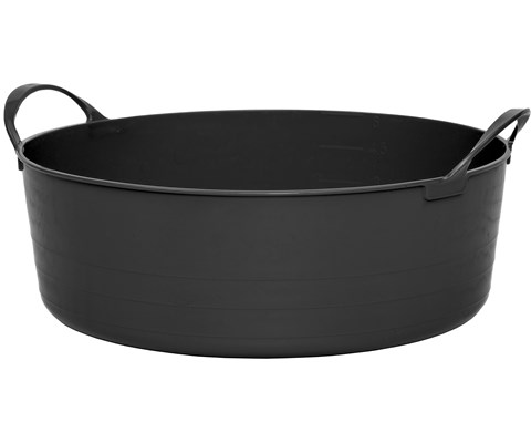 Bøtte fleksibel svart Flexi 6 L