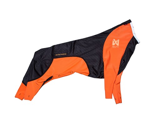Heldress Protector hannhund svart/orange