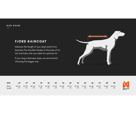 Regndekken Fjord svart