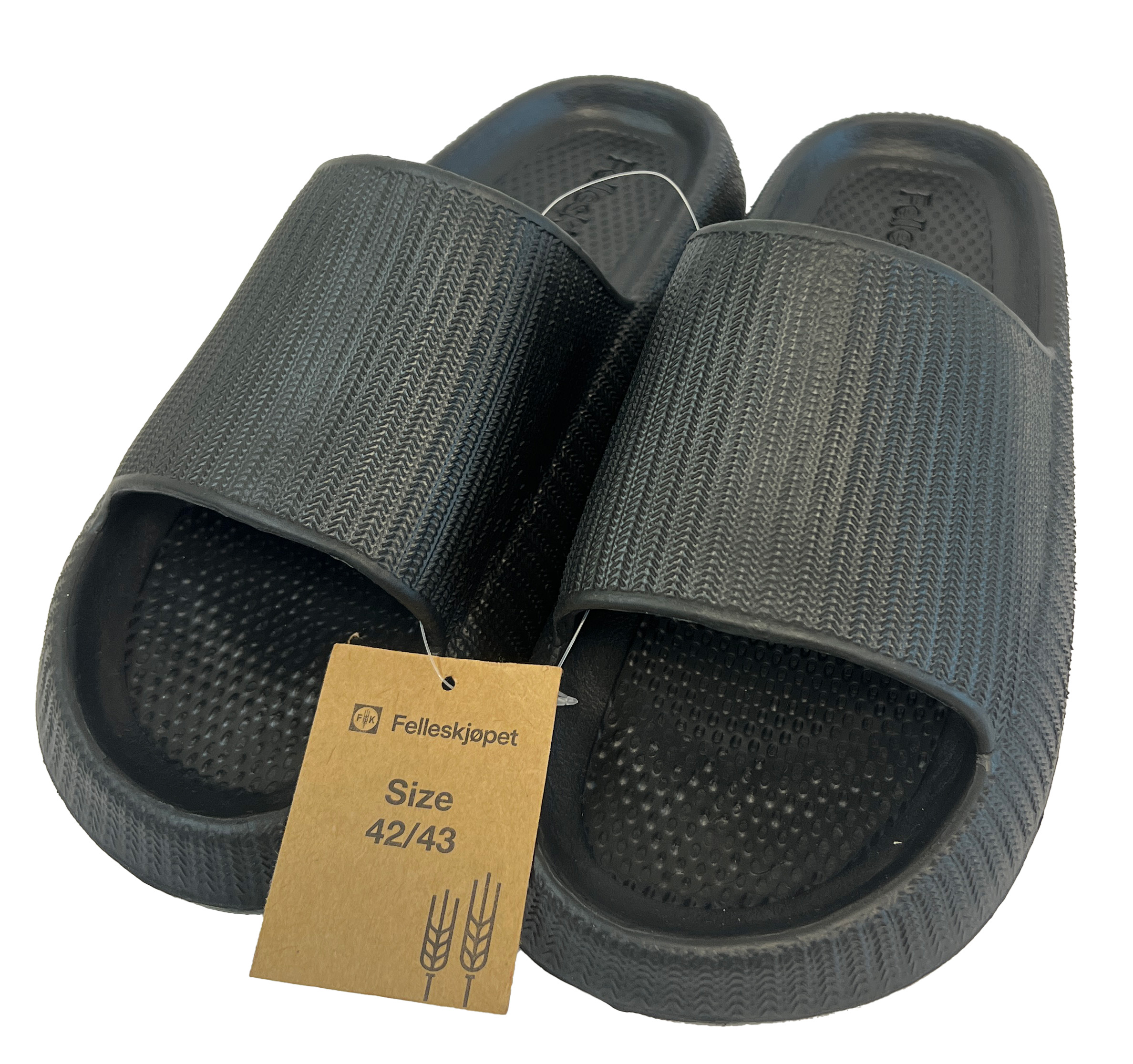 Slippers svart