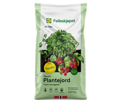Torvfri plantejord 40 L