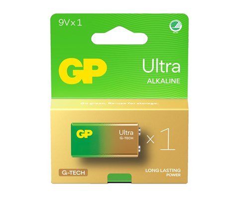 Ultra Alkaline batteri 9V