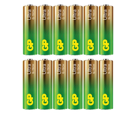 Ultra Alkaline batteri LR6/AA 12 pk