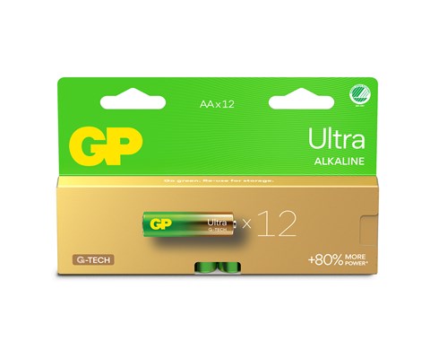 Ultra Alkaline batteri LR6/AA 12 pk