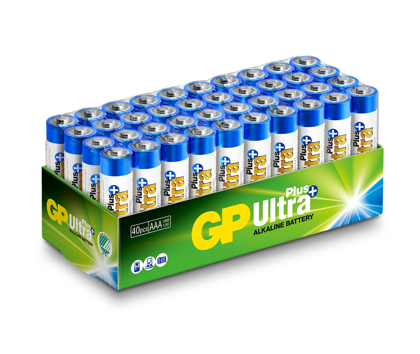 Ultra Plus Alkaline batteri LR03/AAA 40 pk