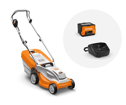 Batteridrevet gressklipper RMA 235.1 sett