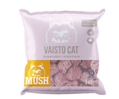 Kattemat Vaisto frosset kylling-gris 3 kg