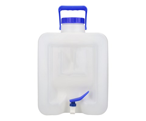 Vannkanne med tappekran 13 L