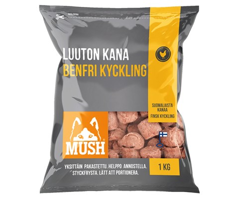 Basic frosset kylling benfri 1 kg