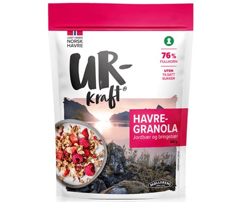 Havregranola jordbær 400 g