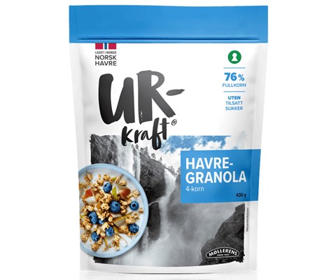 Havregranola 4-korn 430 g
