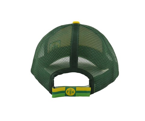 Caps mesh gul
