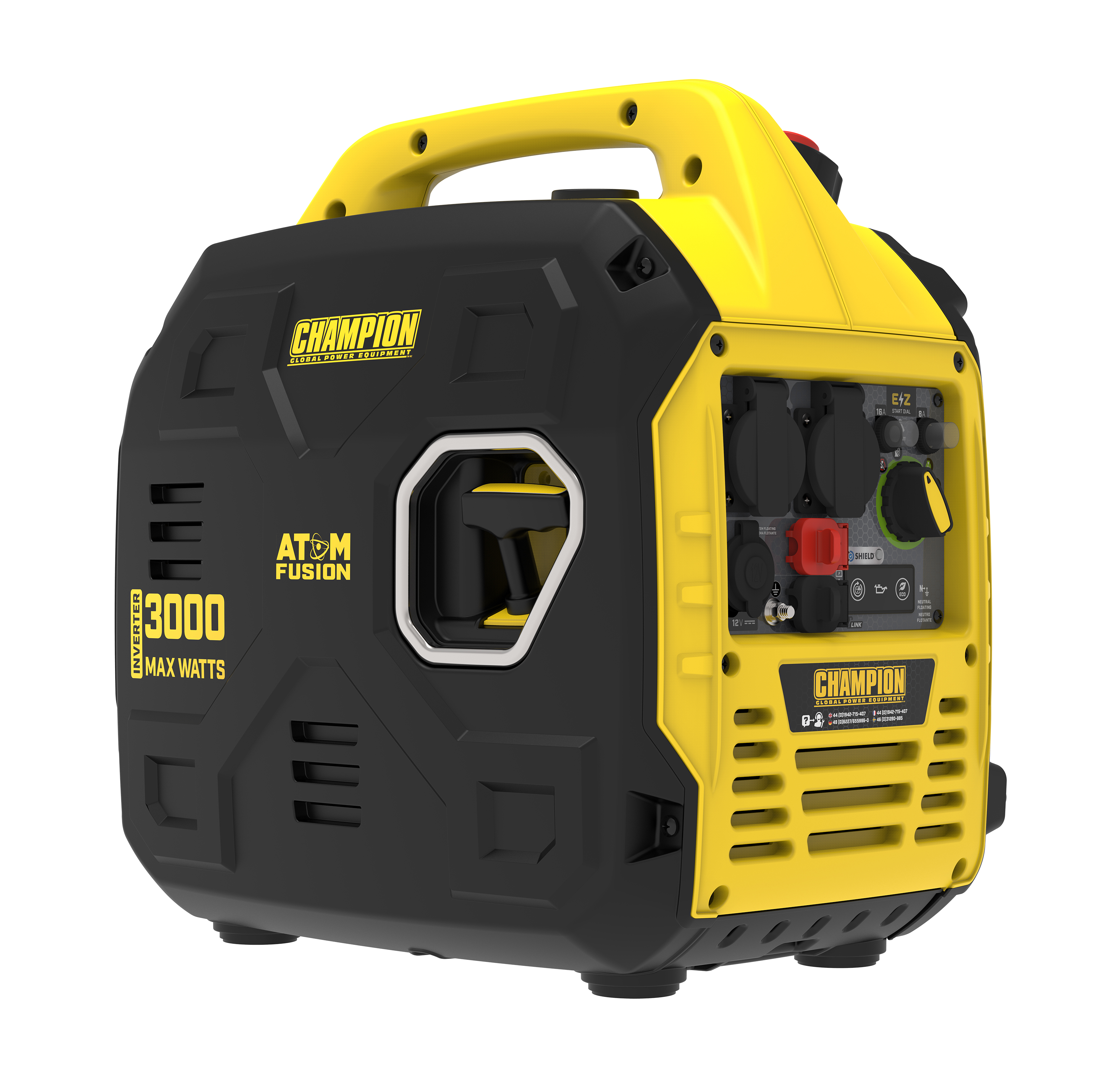 Strømaggregat Mighty Fusion bensin inverter 3 kW