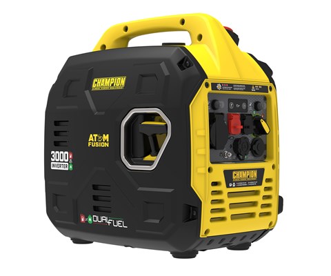 Strømaggregat Mighty Fusion gass/bensin inverter 3 kW