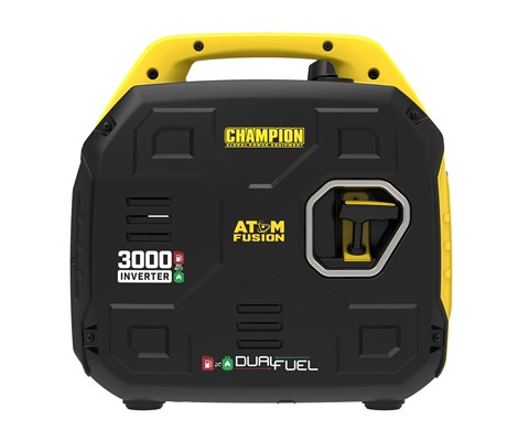 Strømaggregat Mighty Fusion gass/bensin inverter 3 kW