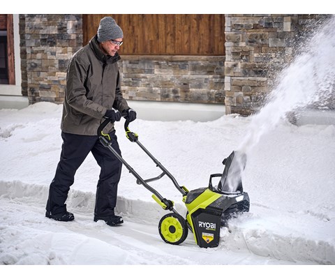 Batteridrevet snøfreser RY36STX45A-140