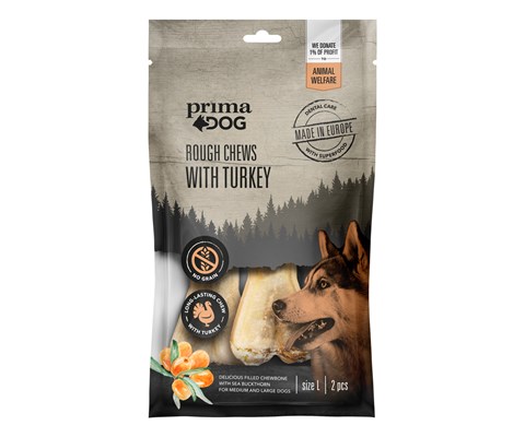 Tyggeben Rough L kalkun 2 stk