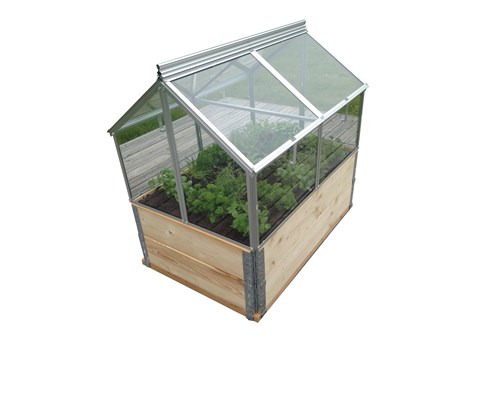 Drivhus i glass Gaia