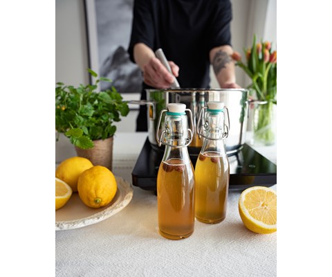 Saftflaske med vippekork 0,25 L