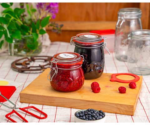 Syltetøyglass med vippelokk 1 L