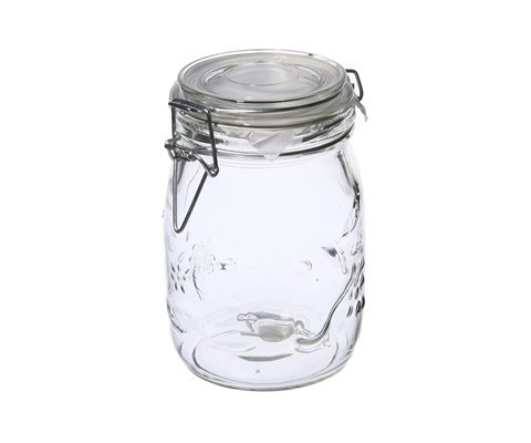 Syltetøyglass med vippelokk 1 L