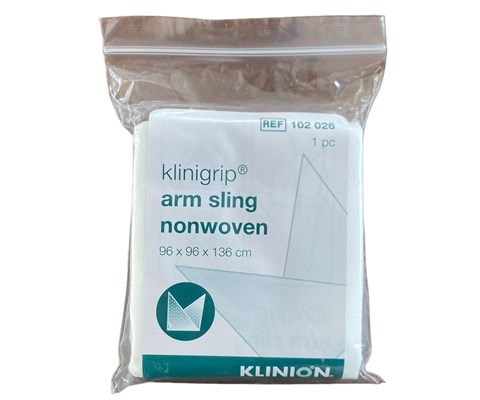 Trekanttørkle 96x96x136 cm