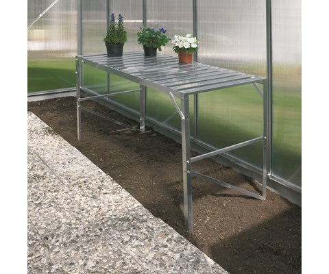 Aluminiumsbord for drivhus