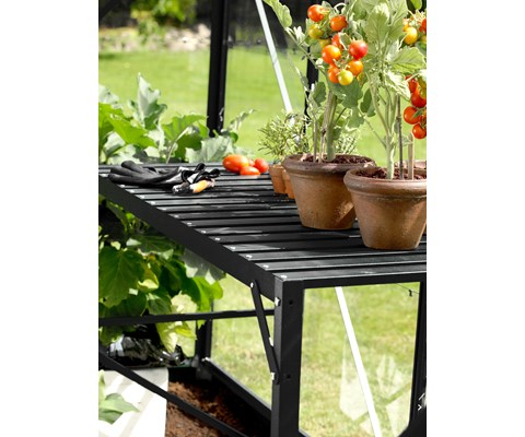 Aluminiumsbord for drivhus