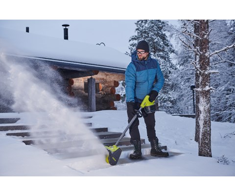 Batteridrevet snøslynge RY18ST25A-0
