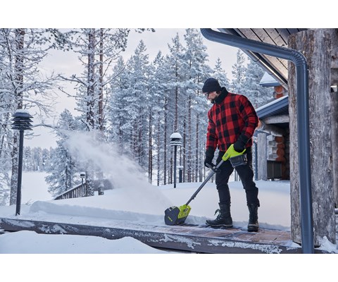 Batteridrevet snøslynge RY18ST25A-0