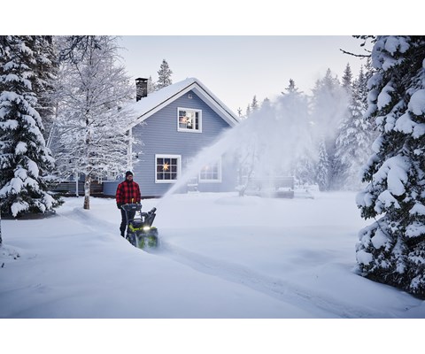 Batteridrevet snøfreser RY36STX56A-250