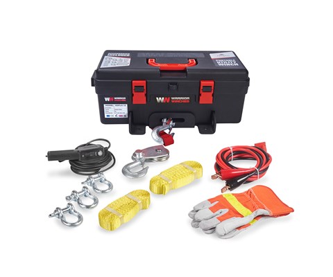 Vinsj Trojan 4000 12V i bærbar verktøykasse