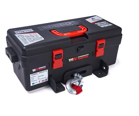 Vinsj Trojan 4000 12V i bærbar verktøykasse