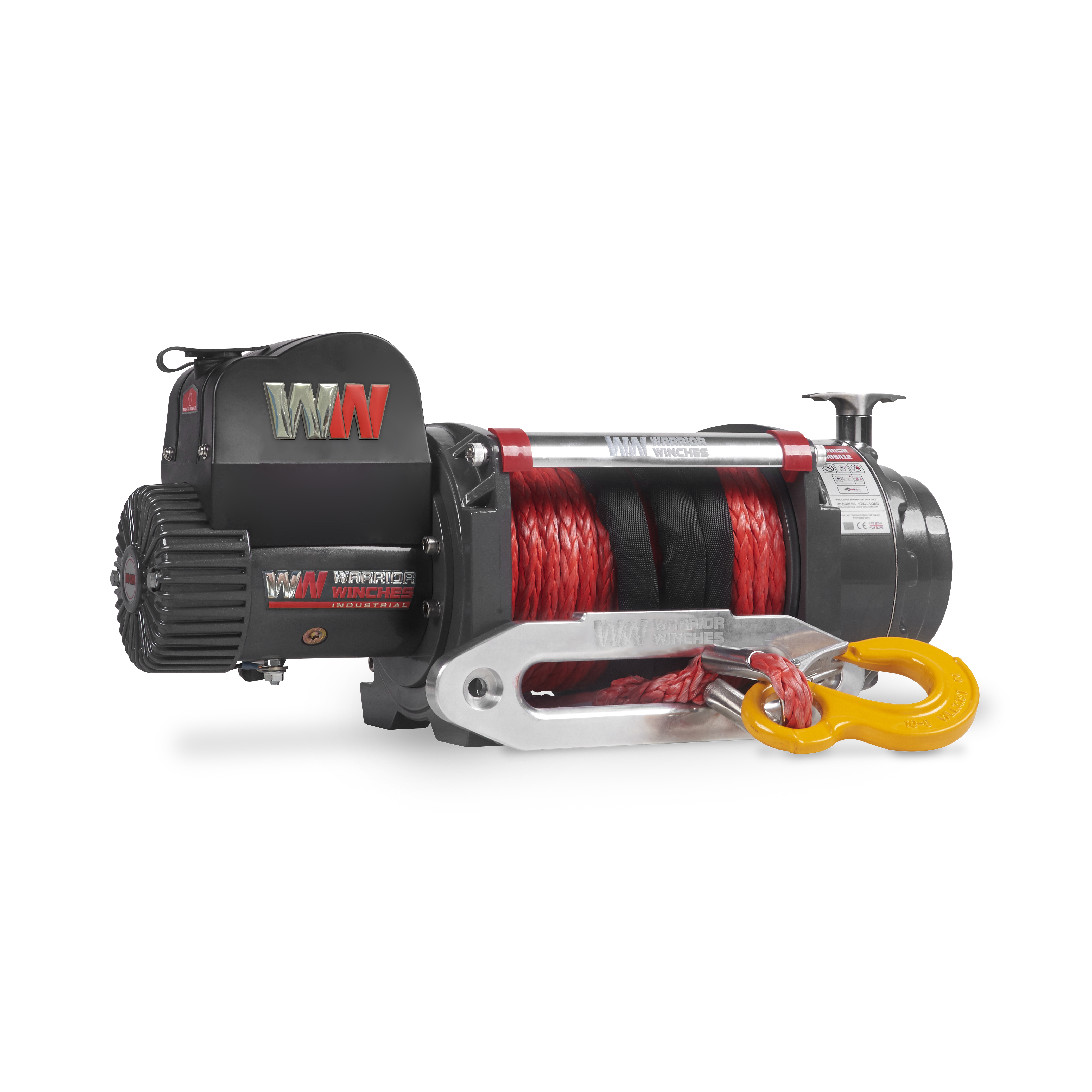 Vinsj Samurai 20000 Heavy Duty 24V Armortek syntetisk tau