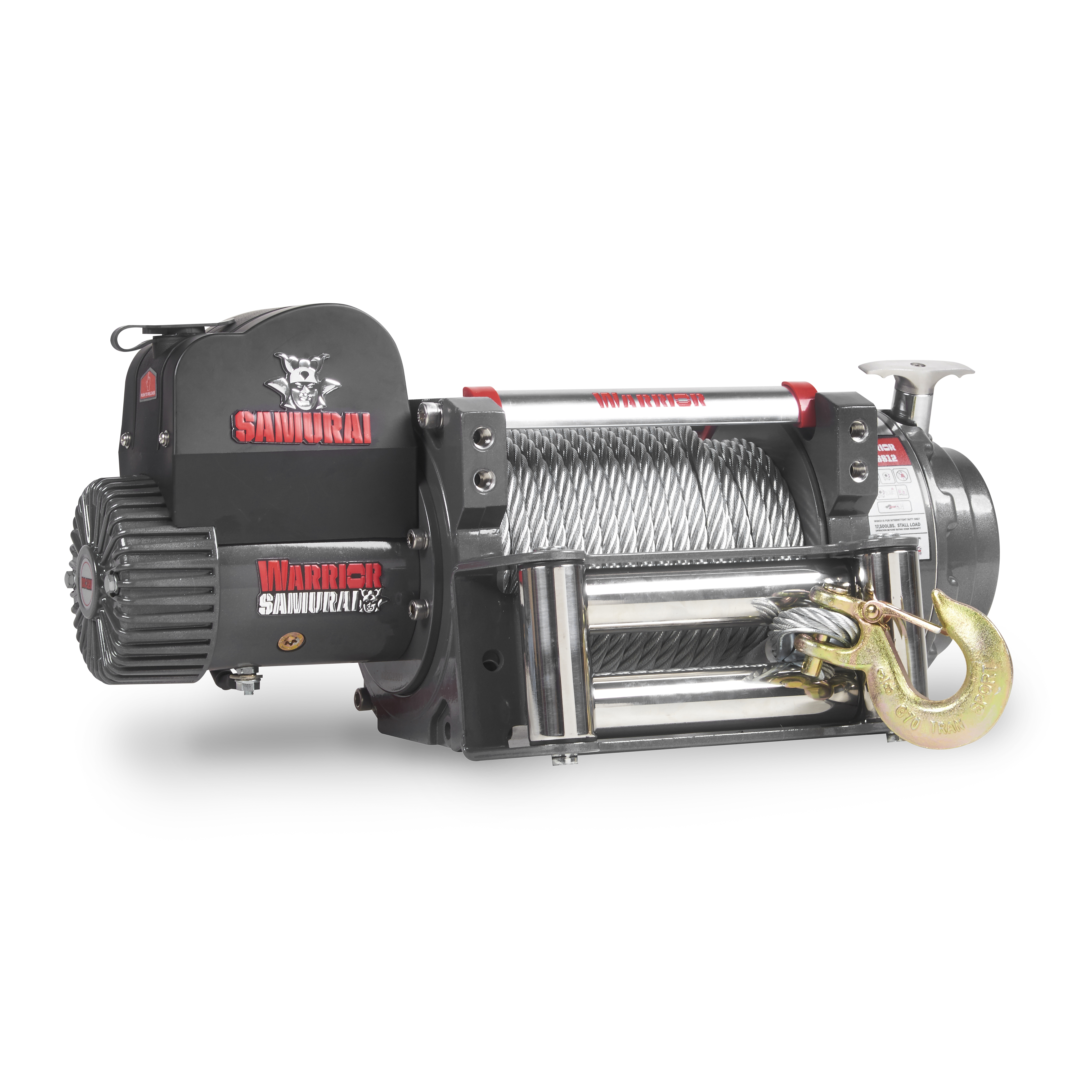 Vinsj Samurai 17500 Heavy Duty 24V stålvaier