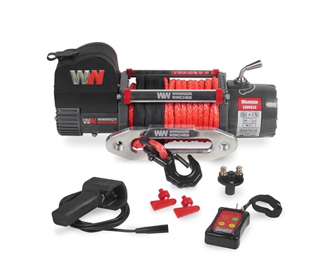 Vinsj Samurai 12000 Premium 12V Armortek syntetisk tau