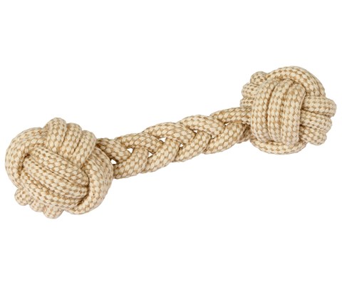 Hundeleke flettet hundeben