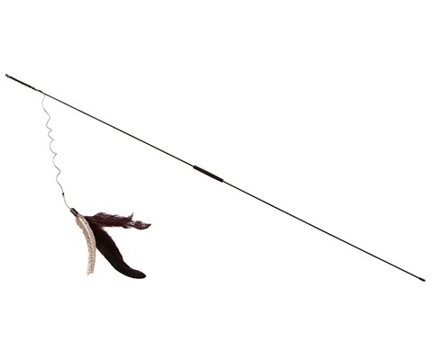 Katteleke fiskestang med fjær