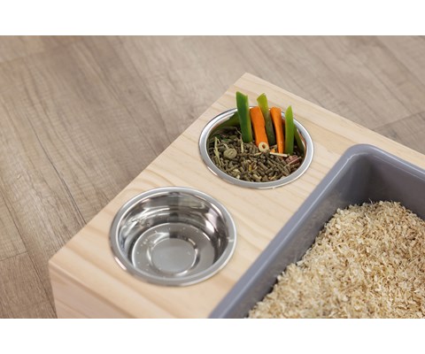 Mat og drikkestasjon Grave