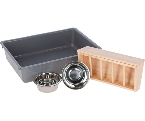 Mat og drikkestasjon Grave