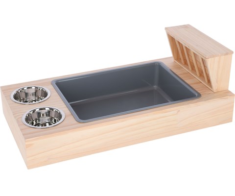 Mat og drikkestasjon Grave