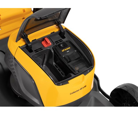 Batteridrevet gressklipper 48 S AE sett