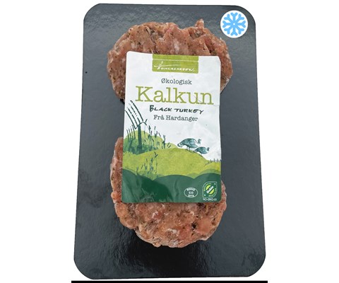 Fryst Black Turkey Burger Øko 300g 2 pk