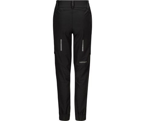 Softshellbukse svart dame